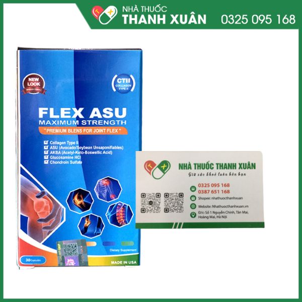 Flex ASU hỗ trợ xương khớp khỏe mạnh